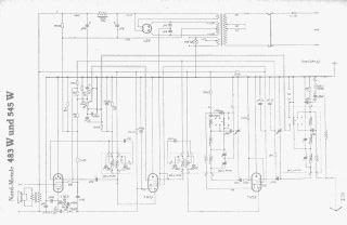 Nord Mende 545W schematic circuit diagram